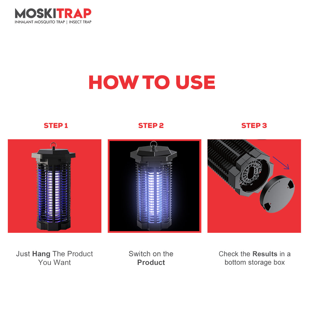 Mosquito/Insect Trap for 400 Sq. Ft. - MW-12